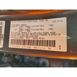 2020 TOYOTA TACOMA 5TFAX5GN1LX185282 97512125
