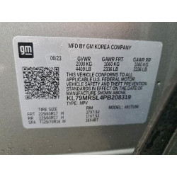 2023 CHEVROLET TRAILBLZR KL79MRSL4PB208319 98117515