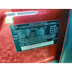 2020 HYUNDAI SANTA FE 5NMS53AA4LH187055 98864675
