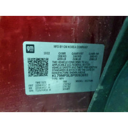 2023 CHEVROLET TRAILBLZR KL79MPSL8PB063693 94727145