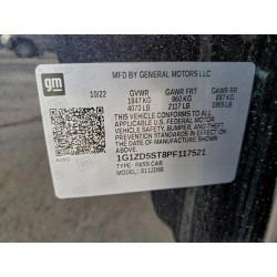 2023 CHEVROLET MALIBU 1G1ZD5ST8PF117521 73312755