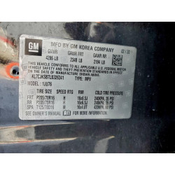 2020 CHEVROLET TRAX KL7CJKSB7LB326341 99603595