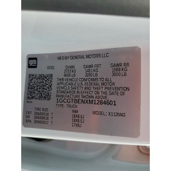 2021 CHEVROLET COLORADO 1GCGTBENXM1284601 99635795