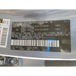 2021 TOYOTA HIGHLANDER 5TDGZRBH1MS101479 96601785