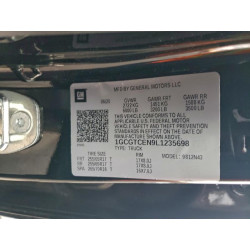 2020 CHEVROLET COLORADO 1GCGTCEN9L1235698 98030705