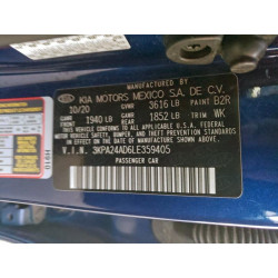 2020 KIA RIO 3KPA24AD6LE359405 97940995