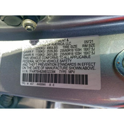 2021 HONDA CRV 7FART6H82ME022394 98747155