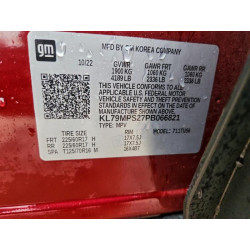 2023 CHEVROLET TRAILBLZR KL79MPS27PB066821 97276585