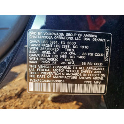 2022 VOLKSWAGEN ATLAS 1V2KP2CA4NC500834 94892165