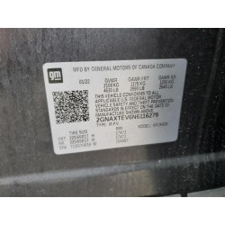 2022 CHEVROLET EQUINOX 2GNAXTEV6N6116279 49712585