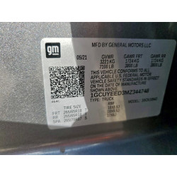 2021 CHEVROLET ALL Models 1GCUYEED3MZ344748 96087605