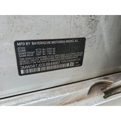2020 BMW 3 SERIES 3MW5R7J03L8B44667 95766985