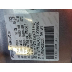 2020 HONDA CRV 5J6RW2H82LL022283 98042935