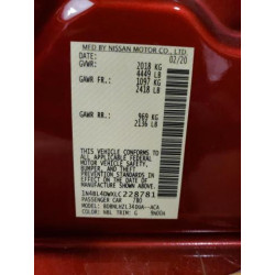 2020 NISSAN ALTIMA 1N4BL4DWXLC228781 91997125