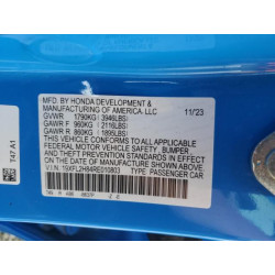 2024 HONDA CIVIC 19XFL2H84RE010803 81756675