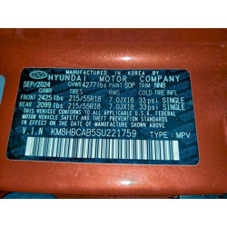 2025 HYUNDAI KONA KM8HBCAB5SU221759 72851285