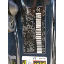 2020 TOYOTA CAMRY 4T1G11AK3LU956910 87289015