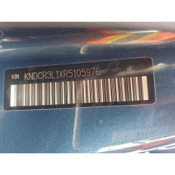 2024 KIA NIRO WIND KNDCR3L1XR5105976 99393425