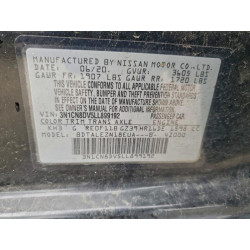 2020 NISSAN VERSA 3N1CN8DV5LL899192 93840145