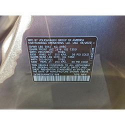 2022 VOLKSWAGEN ATLAS 1V2KE2CA0NC221368 95688755