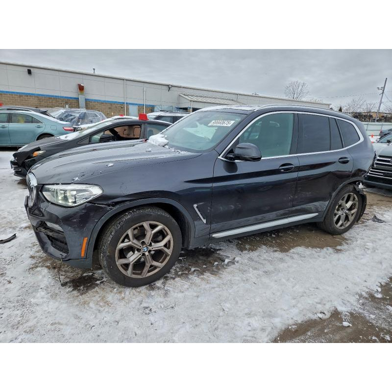 2021 BMW X3 5UXTY5C00M9E39393 98660675