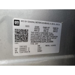 2023 CHEVROLET EQUINOX 3GNAXHEG1PL213094 84873725