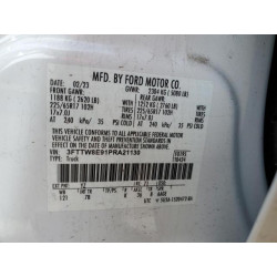 2023 FORD MAVERICK 3FTTW8E91PRA21130 91235605