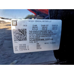 2020 BUICK ENCLAVE 5GAERDKW8LJ150944 72840775