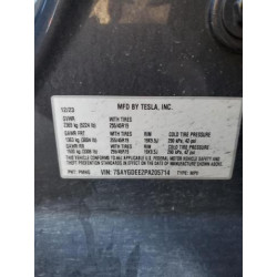 2023 TESLA MODEL Y 7SAYGDEE2PA205714 46987315