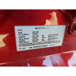 2026 TESLA MODEL Y 7SAYGDEE2TF338051 92459685