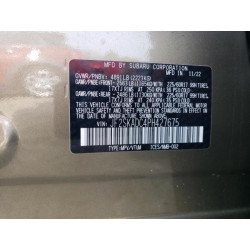 2023 SUBARU FORESTER JF2SKADC4PH427675 93066185