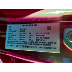 2021 TESLA MODEL 3 5YJ3E1EA6MF927579 95895235