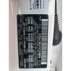 2021 HYUNDAI KONA KM8K1CAAXMU716302 64051095