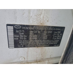 2022 HYUNDAI SANTA FE 5NMS2DAJXNH384460 97637705
