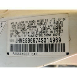 2004 HONDA CIVIC