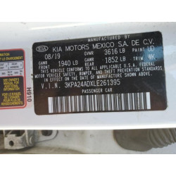 2020 KIA RIO 3KPA24ADXLE261395 90854545