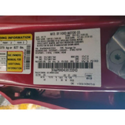 2020 FORD FUSION 3FA6P0HD4LR123243 91568325