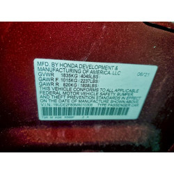 2021 ACURA ILX 19UDE2F83MA010308 96915675