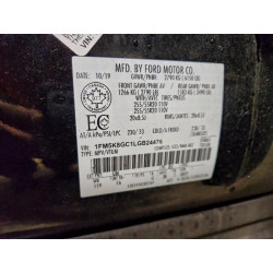 2020 FORD EXPLORER 1FM5K8GC1LGB24476 97927895