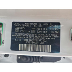 2025 HYUNDAI ELANTRA KMHLM4DGXSU977492 93928495