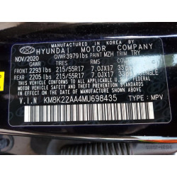 2021 HYUNDAI KONA