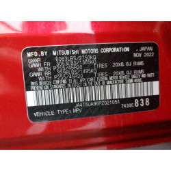 2023 MITSUBISHI OUTLANDER JA4T5UA96PZ021051 90367415