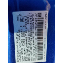 2023 HONDA CIVIC 2HGFE1E51PH476142 93366045