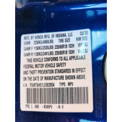 2020 HONDA CRV 7FART6H51LE003954 74873205