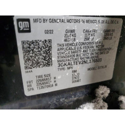 2022 GMC TERRAIN 3GKALTEV2NL176533 74597935