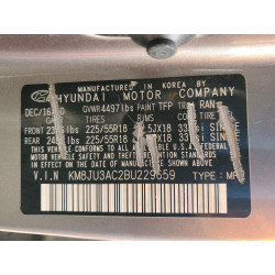 2011 HYUNDAI TUCSON