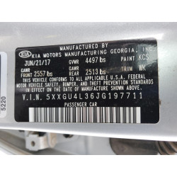 2018 KIA OPTIMA