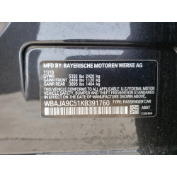 2019 BMW 5 SERIES