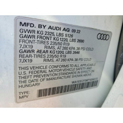 2023 AUDI Q3 WA1EECF36P1034372 72750595
