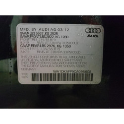 2012 AUDI Q5